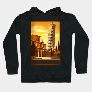 Vintage Travel Poster of the Italy Hoodie